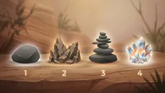 Vizuální test: vyber si jeden ze čtyř kamenů a zjisti, jak silný je tvůj duch ve skutečnosti